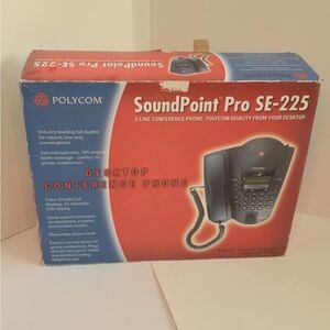 Polycom Soundpoint Pro SE-225 - 2200-06325-001 New in Box